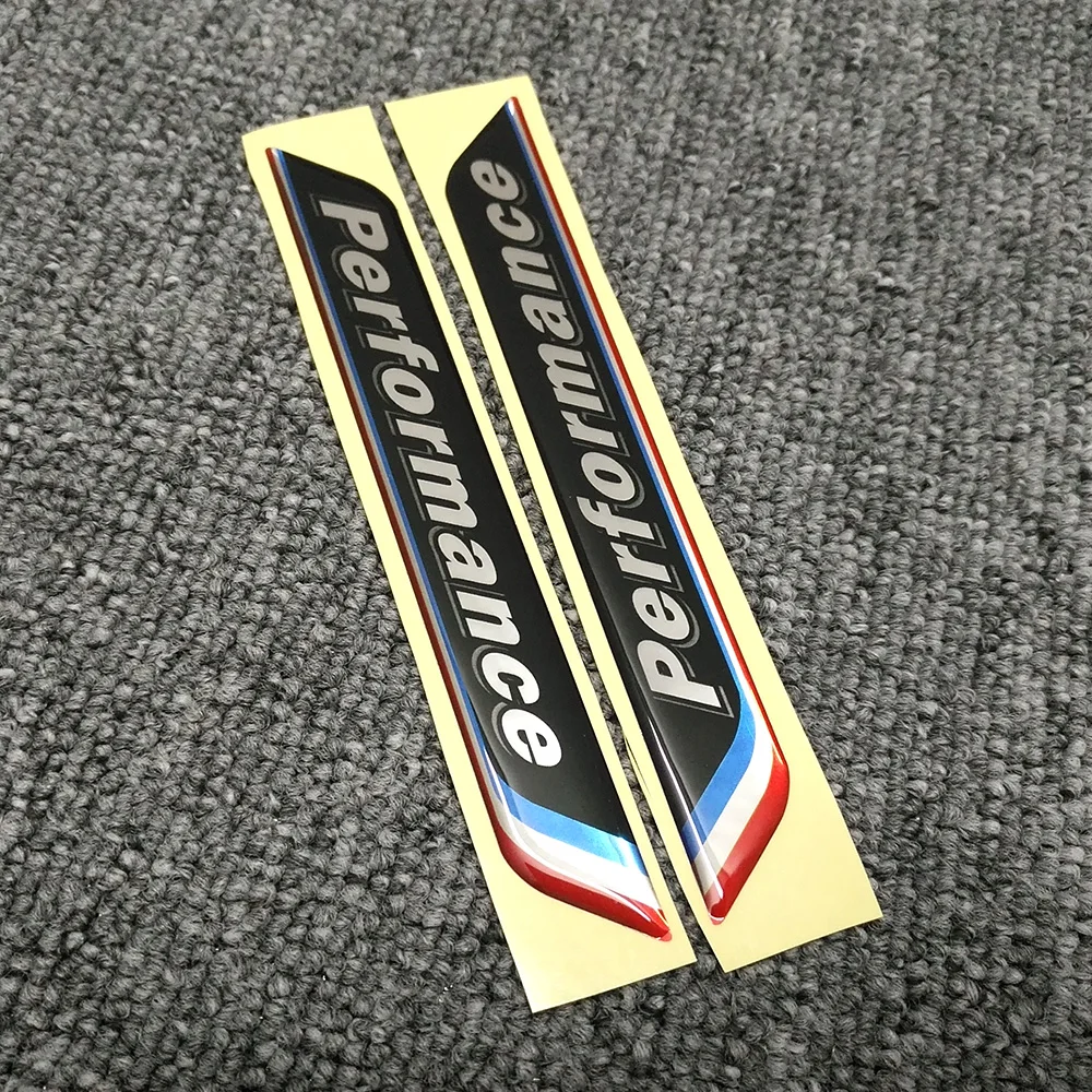 Car Decal Logo Badge Auto Accessories Stickers Power Performance For BMW M 1 3 4 5 6 7E Z X M3 M5 M6 Emblem