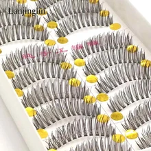 10 пар, натуральные длинные накладные ресницы, накладные ресницы ручной работы, искусственные ресницы, синтетические волосы, инструмент для красоты, макияж, Maquiagem# TW09