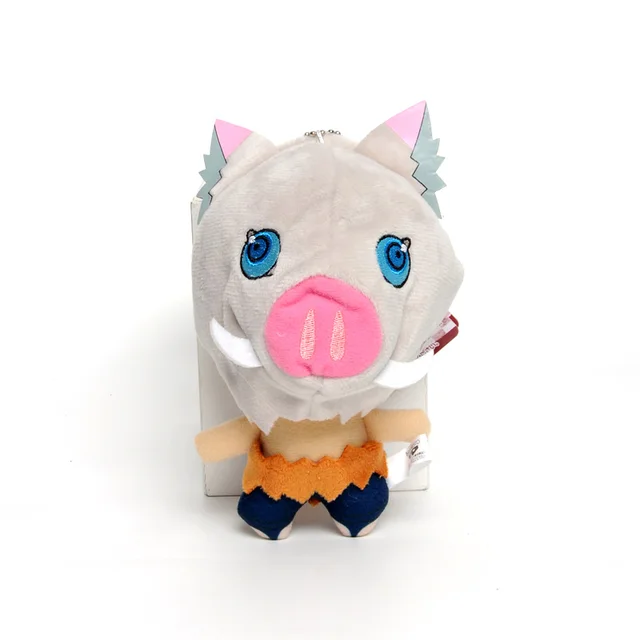 15cm Japan Anime Demon Slayer Tomioka Giyu Kamado Tanjirou Kamado Nezuko Agatsuma Zenitsu Plush Toys Doll Peluche Women Gift Hashibira Inosuke