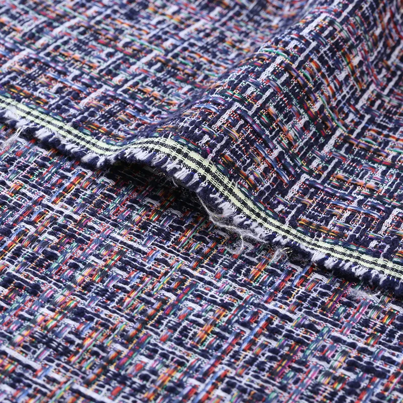 Высококачественная цветная мягкая твидовая ткань для пальто tissu au metre bazin riche getzner telas por metro tissus tecido stof tessuti