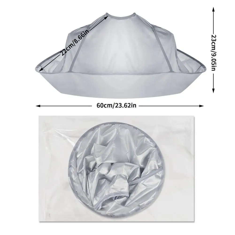 Creative DIY Apron Hair Cutting Coat Cloak Hair Barber Salon Stylists Umbrella Cape Cutting Cloak Household Cleaning Protector