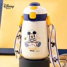 Gobelet à eau Disney Marvel Mickey en acier inoxydable 316, tasse à boire pour garder au chaud, pour garçons et filles, cadeaux pour enfants de 3 à 12 ans