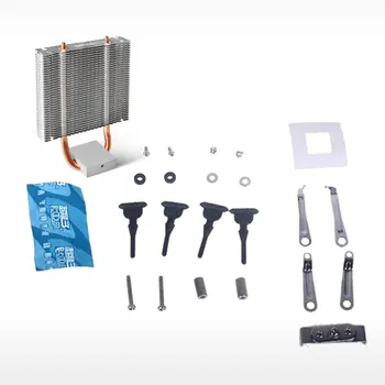 

PCCOOLER CPU Cooler 2 Heatpipes Radiator Aluminum Heatsink Motherboard Northbridge Cooler Support 80mm CPU Fan