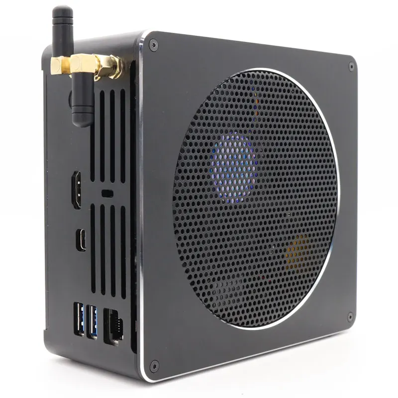 Topton мини компьютер Intel i9 i7 8850H 8750H 6 Core 12 нитей 9M Кэш Nvme M.2 Nuc игровой Настольный ПК Win10