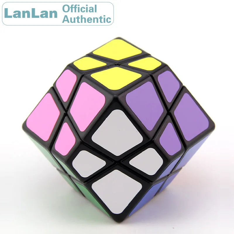 

LanLan 4 Axis Dodecahedron Magic Cube Megaminxeds Speed Puzzle Antistress Brain Teasers Educational Toys For Children