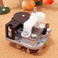 DIY Music Box Mechanism with Rotating Shaft, M3 Left Thread, Christmas Gifts, Unusual 2