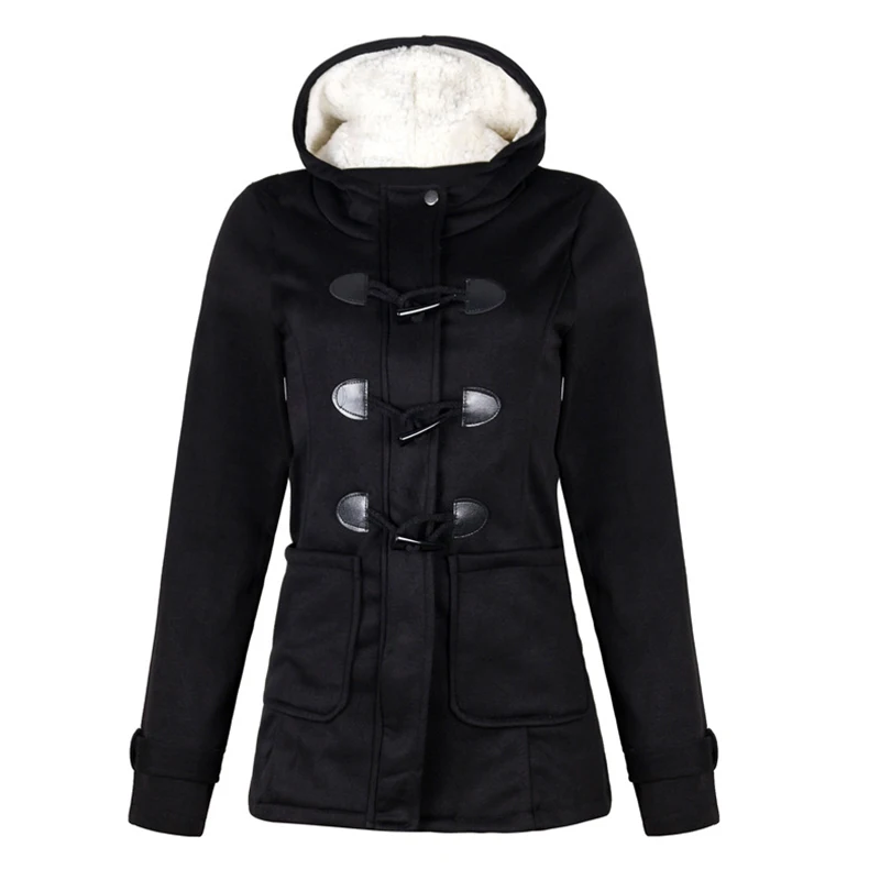 

Women Hooded Cardigan Jacket Long Sleeve Plus Size Casual Jacket Female Solid Color Basic Coat Jackets Spring autumn Outerwear