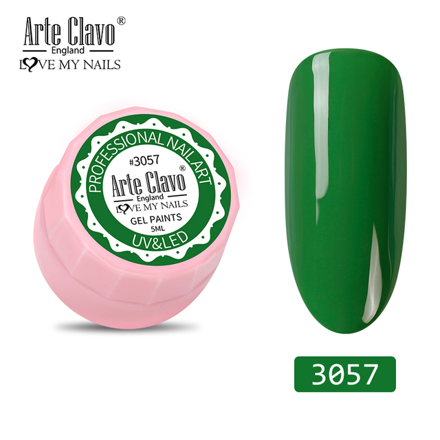 Clavo 5ML Painting Gel Nail Polish 72 Colors Gel Varnish Set For Manicure Top Base Coat Hybird Design of Nail Art Lacquer
