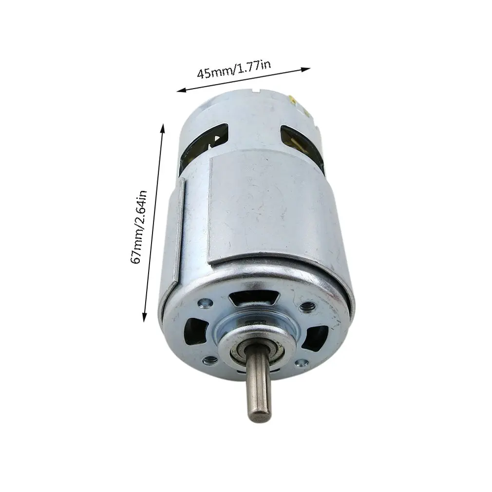 12-24V DC мотор Высокоскоростной магнитный игрушечный автомобиль двигатели DC Электрический машинный инструмент