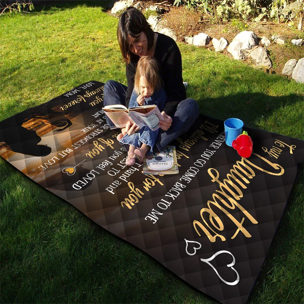 Dropshipping-Mother-s-Love-To-My-Daughter-Love-Mom-Summer-Quilt-Blanket-Mat-3D-Printed-Bed (1)