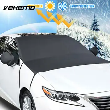

Vehemo 210T Truck Windshield Snow Cover SUV Car Snow Cover Durable Car SunShade Waterproof Vehicle Frost