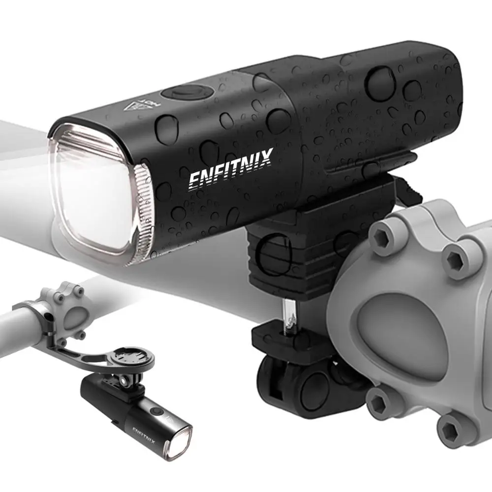 Enfitnix Navi 800 Smart Bicycle Front Light Auto Start Stop Full Cnc