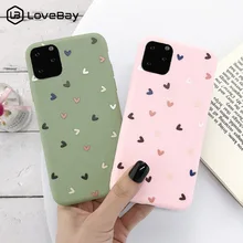 Чехол Lovebay для телефона с любовным сердцем iPhone 11 12Pro SE 2020 7 8 6s Plus X XR