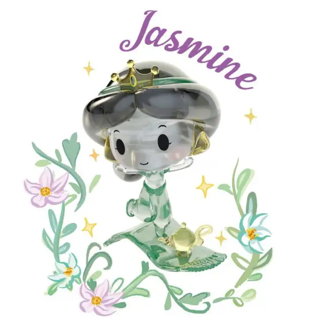 Disney Princess Crystal Building Blocks Ornament Three-dimensional Table Ornament Adult Toys Children Gift Collection Model 2