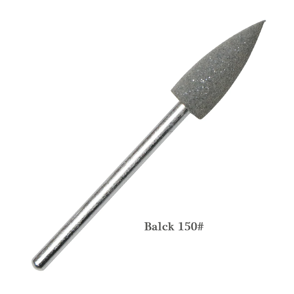 GJ01 Black 1 шт., фрезы для ногтей, силиконовые фрезы для маникюра, пилка для ногтей, электрическая дрель для ногтей, аксессуары для полировки, инструменты, BEGJ01 - Цвет: GJ01 Black