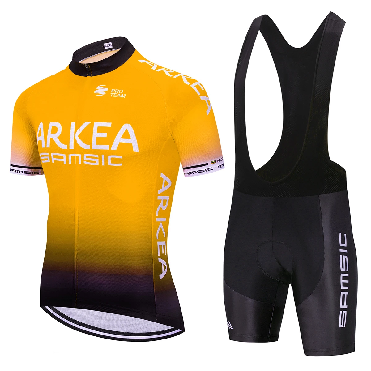 Roupa de ciclismo pro team ARKEA велосипедная Джерси 9D комплект с шортами MTB форма одежда
