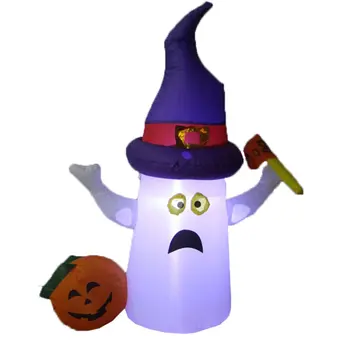 

Halloween Party Inflatable Pumkin Outdoor Scary Inflatable Halloween Decoration Horror Pumpkin Ghost Light