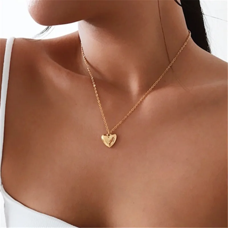 Joker Heart Pearl Necklace 
