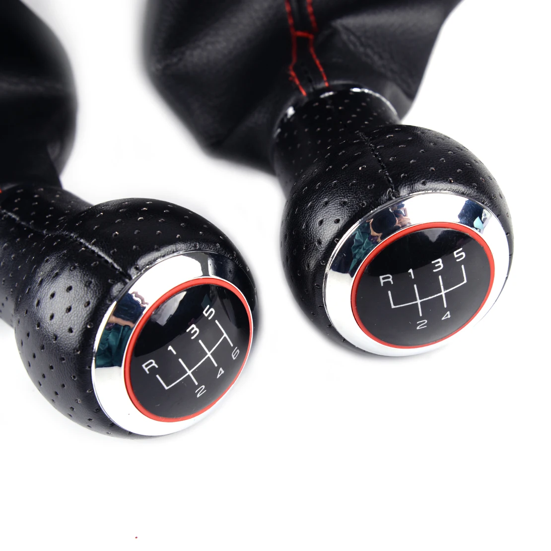 DWCX 5 6 Скоростной ручной Рычажная ручка переключения передач с Gaiter крышка багажника подходит для VW Golf 5 MK5 R32 GTI 2004 2005 2006 2007 2008