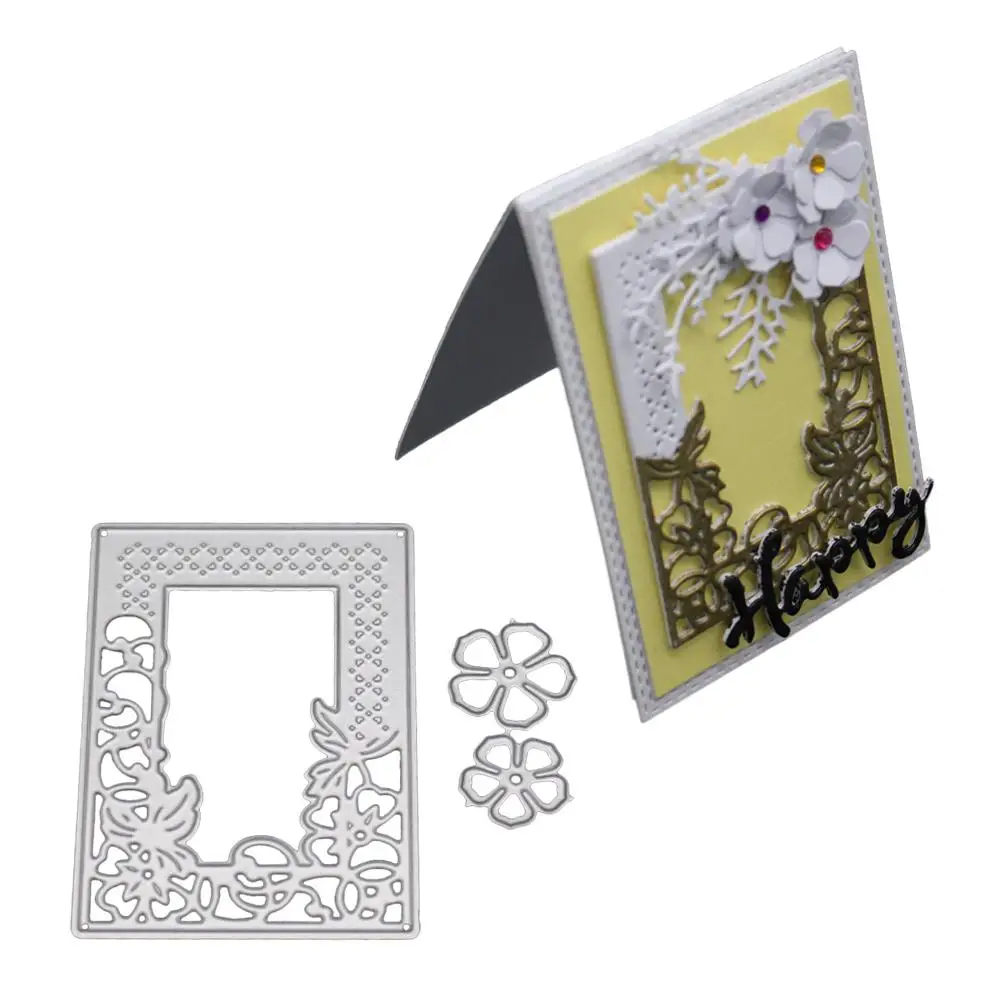 

DishyKooker Background Dies and Embossing Scrapbooking Cutting Dies 2018 DIY Decoration