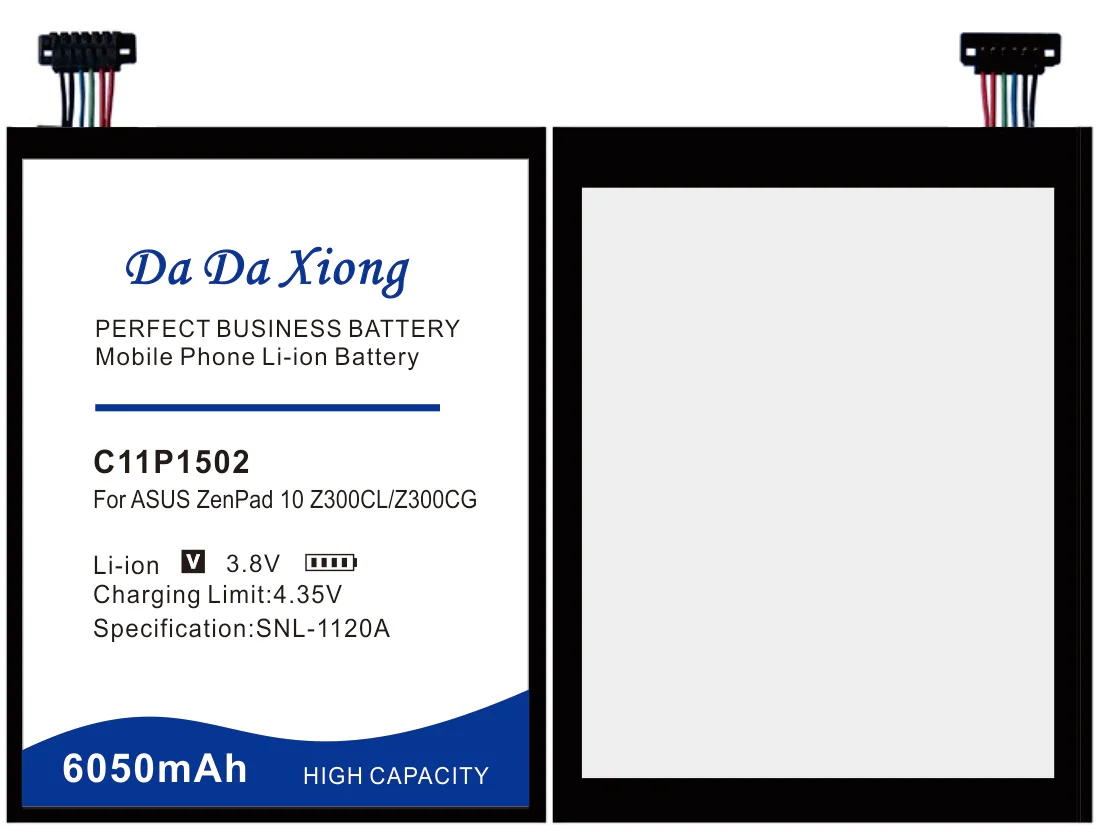DaDaXiong 0 цикл C11P1502 6050 мА/ч, Батарея для ASUS ZenPad 10 Z300C Z300CL Z300CG Z300M P023 P01T 10,1 бесплатные инструменты+ Стикеры
