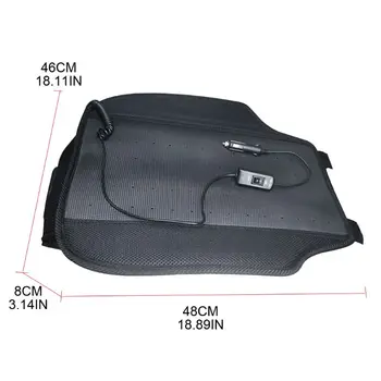 

Summer Car Smart Cooling Ventilation Seat Cushion 12V Driving Breathable Cooling