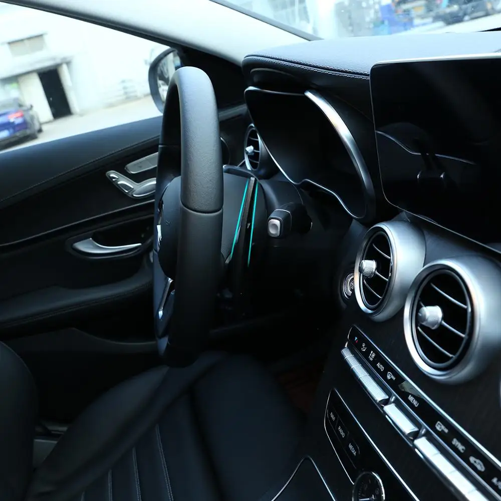 2 шт. алюминиевый сплав для Mercedes Benz A B C E R M класс GL GLK SLK рулевое колесо сдвиг весло отделка Аксессуары