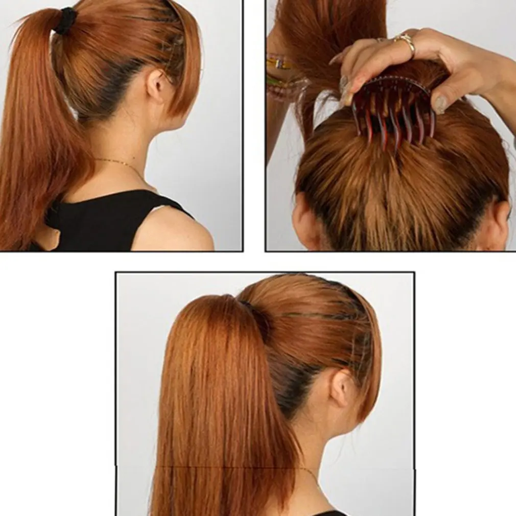 Компактные вставки для объема заколки для волос Bumpits Bouffant конский хвост Расчёска для волос, Шпилька пушистые аксессуары для укладки волос