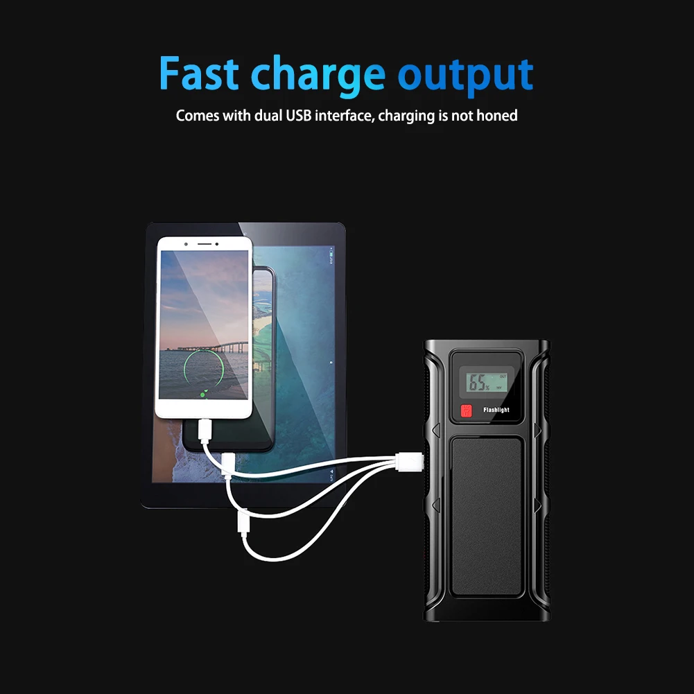 Car Jump Starter Emergency 69800mAh 12V Emergency Battery Portable External Car Battery Booster Multi-function Power Bank