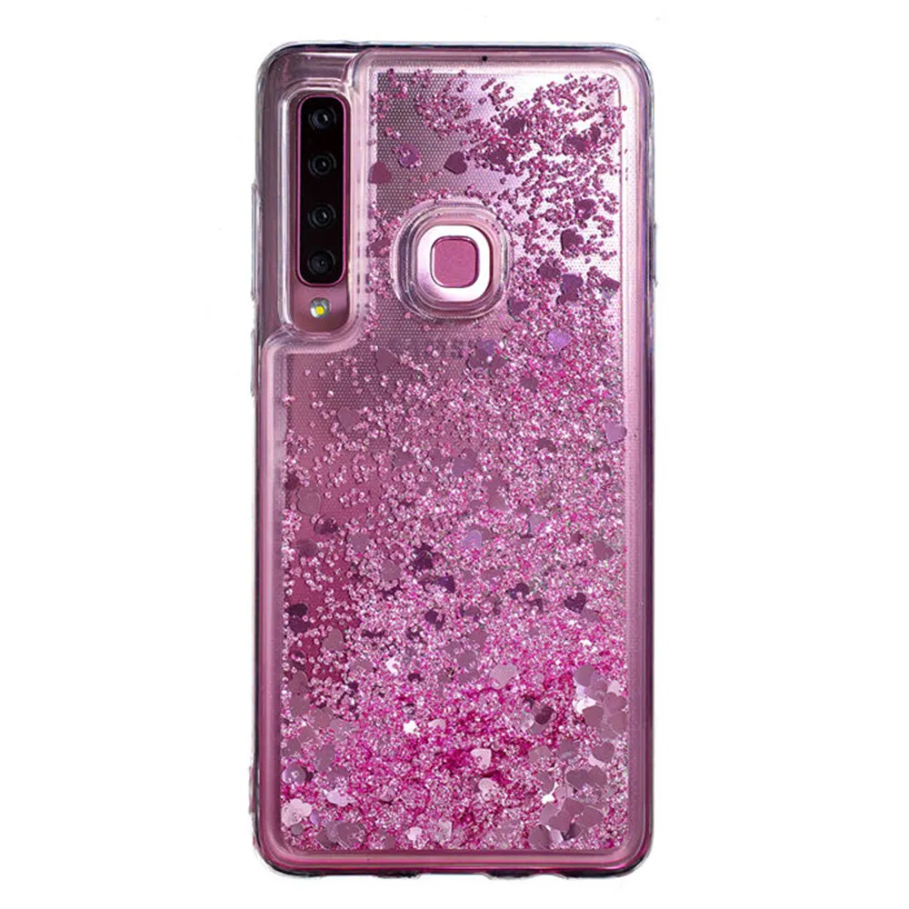 Роскошный блеск зыбучие пески чехол для samsung Galaxy A10 A20 A30 A40 A50 оболочки A70 A20E M10 M20 M30 A9 A7 чехол с жидким песком