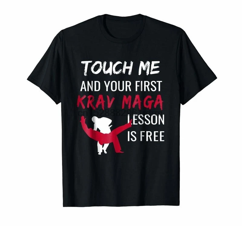 Забавная Футболка с принтом Krav Maga подарок 2060 |