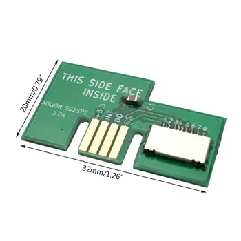 

Card Adapter TF Card Reader for NGC Game Cube SD2SP2 SDLoad SDL Adapter 270B