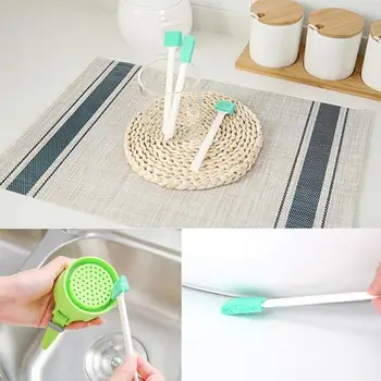 

3pcs Kitchen Hood Window Groove Dustpan Keyboard Daily Durability Gap Dead Angle Brushes Cleaner Necessary Kitchen Gadgets