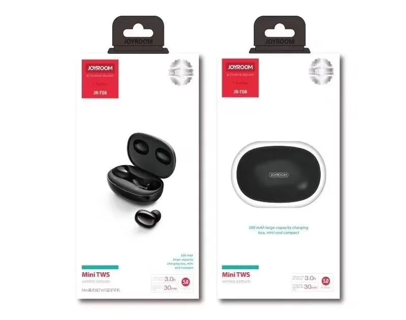 JOYROOM T08 TWS Bluetooth наушники беспроводные стерео с сенсорным управлением