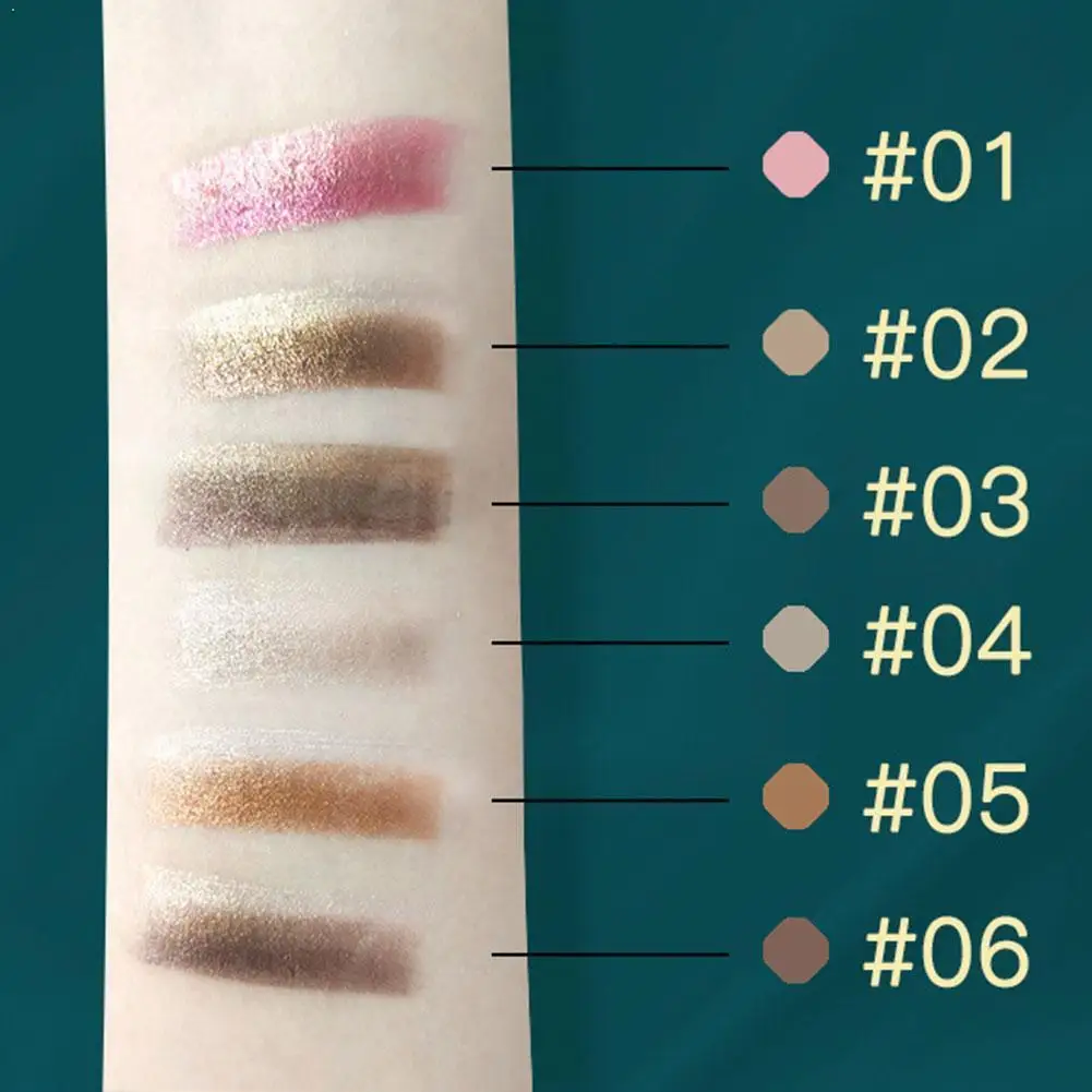 

2020 Double Gradient Color Lazy Eyeshadow Makeup Palette Waterproof Pallete Glitter Glitter Eyeshadow Shimmer Eyeshadow Mak W2I0
