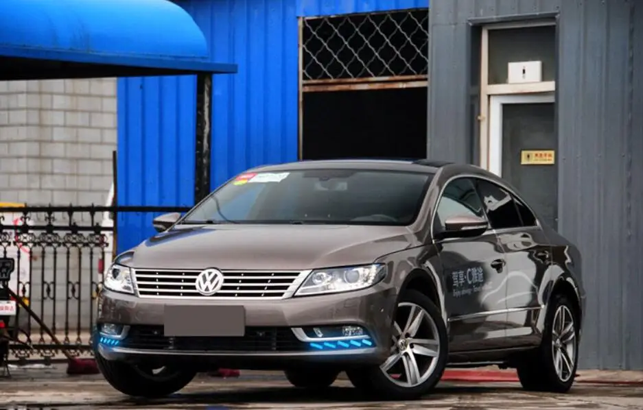 1 шт. 2010 2011 2012y автомобильный бупмер головной свет для Volkswagem CC фары автомобильные аксессуары светодиодный DRL HID ксенон, противотуманная фара для CC