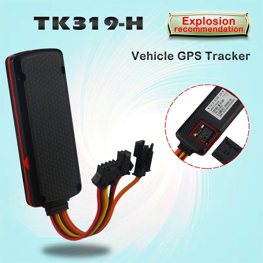 

3G GPS Tracker Locator TK319-H Real-time Tracking GPS Locator 9-72V DC GPS precise positioning IP65 Water proof GEO-fence