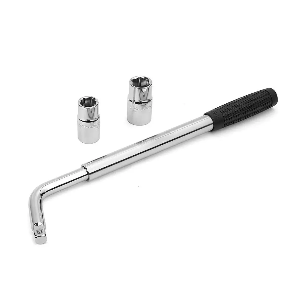 WOKEZ 17/19/21/23mm Car Wheel Lug Nut Telescopic Wrench Key Socket Spanner Car Tire Repair Wrench