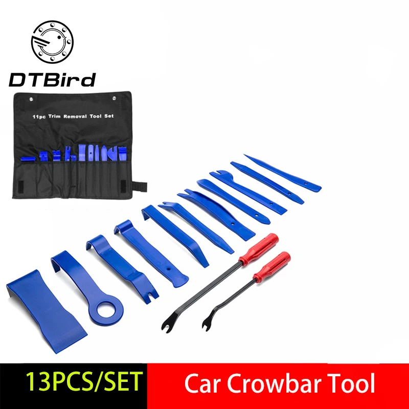 13 шт. инструменты для разборки автомобиля DVD для ремонта стерео аппаратуры наборы внутренняя пластиковая отделка панели приборной панели Установка Удаление Ремонт Инструменты