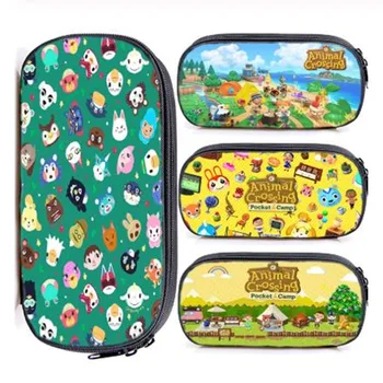 

Animal Crossing Pencil Case Zipper Pencil Bags Kids Children Pen Holders School Supplies Stationery Pencil Box for Boys or Girls