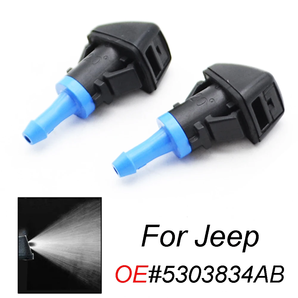 Erick's стеклоочиститель 2 шт. Омыватель лобового стекла Форсунка для Jeep Patriot Compass