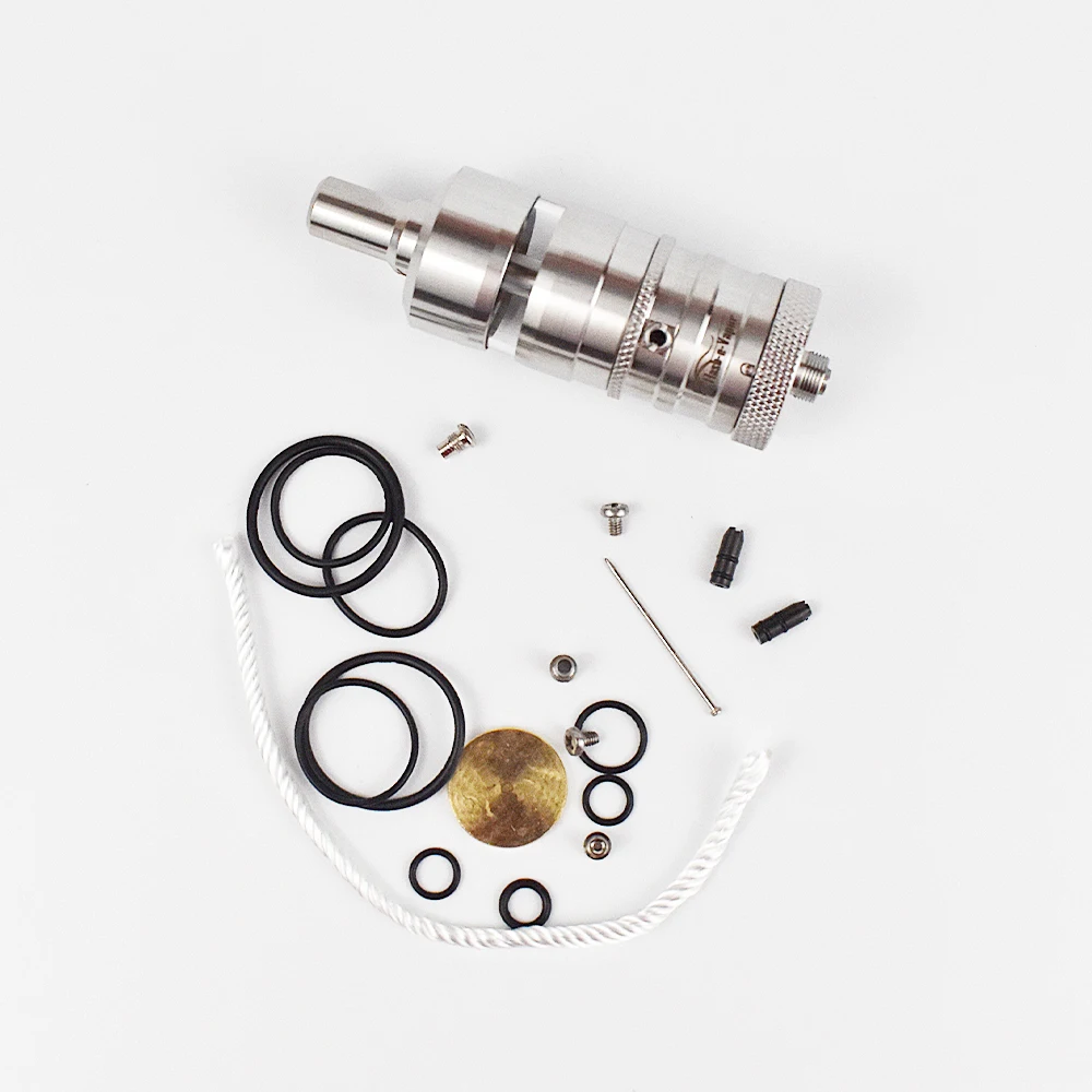 

coolvape Flash-e-Vapor V4.5S+ rta 23mm 4.5ml Tank Atomizer Vaporizer Rebuild Singlel Coil Rebuildable mtl rta Atomizer