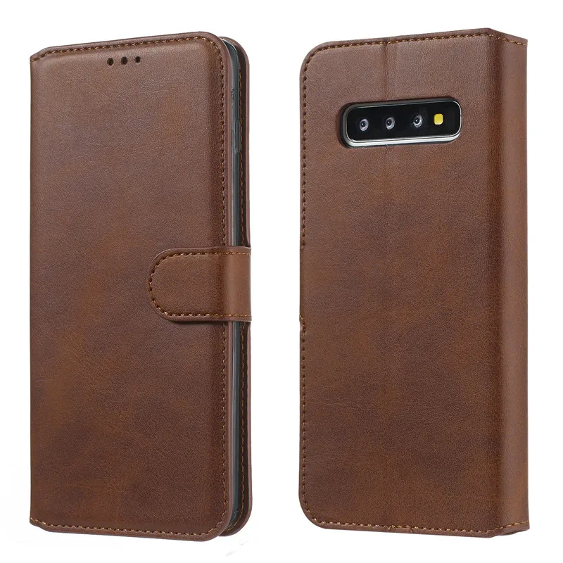 Чехол-бумажник флип-чехол для samsung A10 A10S A20E A30 A40 A50 S A60 A70 A80 A90 J4 J6 J7 PU чехол из воловьей кожи с M10 M20 M30 чехол
