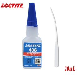 20g Loctite 406 Self-Adhesive Super Glue Repairing Glue Metal Wood Ornaments Quick Drying Adhesive