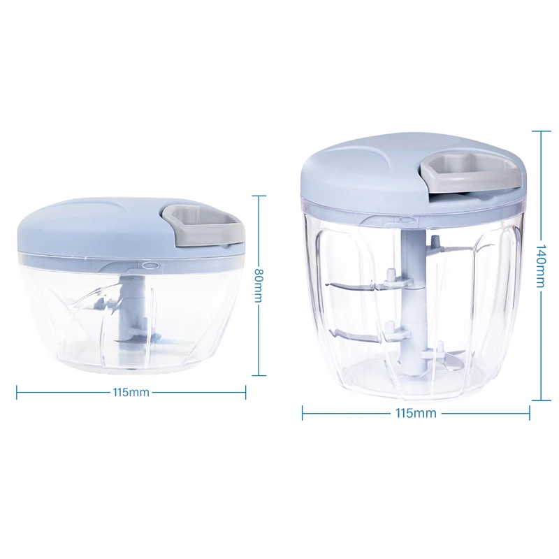 Ручная измельчитель чеснока Mosodo для мяса овощей фруктов ручной Кухонный комбайн