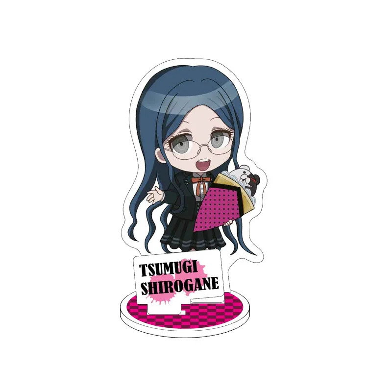 16 видов стилей Danganronpa: Trigger Happy Havoc экшн-фигурка акриловая аниме модель Monokuma акриловая подставка фигурка модель двухсторонняя
