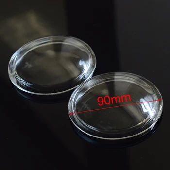 

2pcs Diameter 90mm Fog Lamps Lights Tempered Glass Anti-fog Glass For Honda CR-V CRV Pilot CR-Z CRZ Fit Accord Insight Crosstour