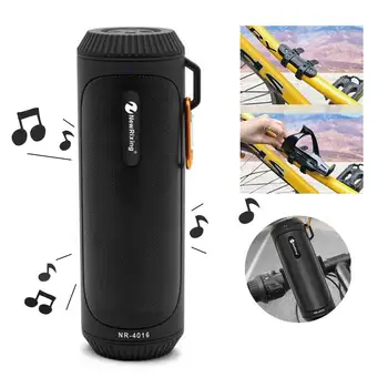 

Portable Wireless Bike Speaker with flashlight TF Card SlotPowerful Bass & Bluetooth 5.0 Wireless Speaker for RidingOutdoor