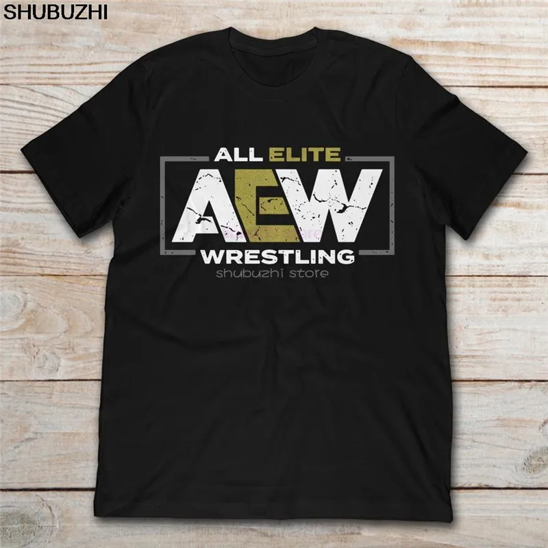 Бренд All Elite AEW Wrestling AEW логотип мужская футболка sbz6241