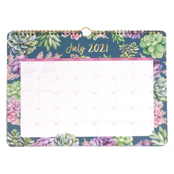 

1pc Student Paper Made Exquisite Month Calendar Desk Calendar for Office Organizing Schedule